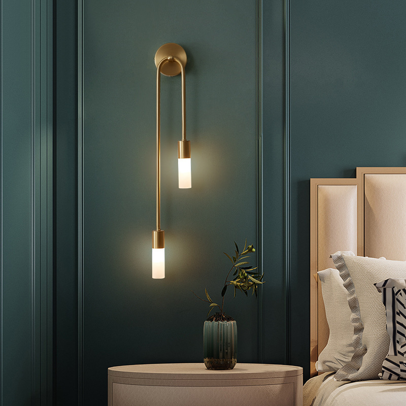 Led Lighting Decor - โคมไฟติดผนังสไตล์เรโทร สำหรับห้องนั่งเล่น ทางเดิน ห้องนอน โคมไฟข้างเตียง สไตล์นอร์ดิก