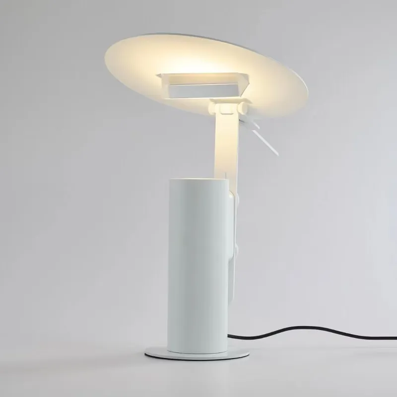 Led Lighting Decor - โคมไฟตั้งโต๊ะอะลูมิเนียม LED COB ปรับความสว่างได้ ดีไซน์เรียบง่าย ทันสมัย
