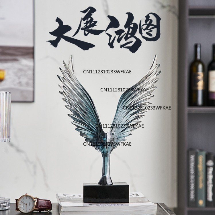 Office Lighting Decor - ของตกแต่งตู้ไวน์ในห้องนั่งเล่นสไตล์หรูหราแบบนามธรรมสร้างสรรค์ ของตกแต่งโต๊ะทำงานผู้บริหาร ของตกแต่งอะคริลิก