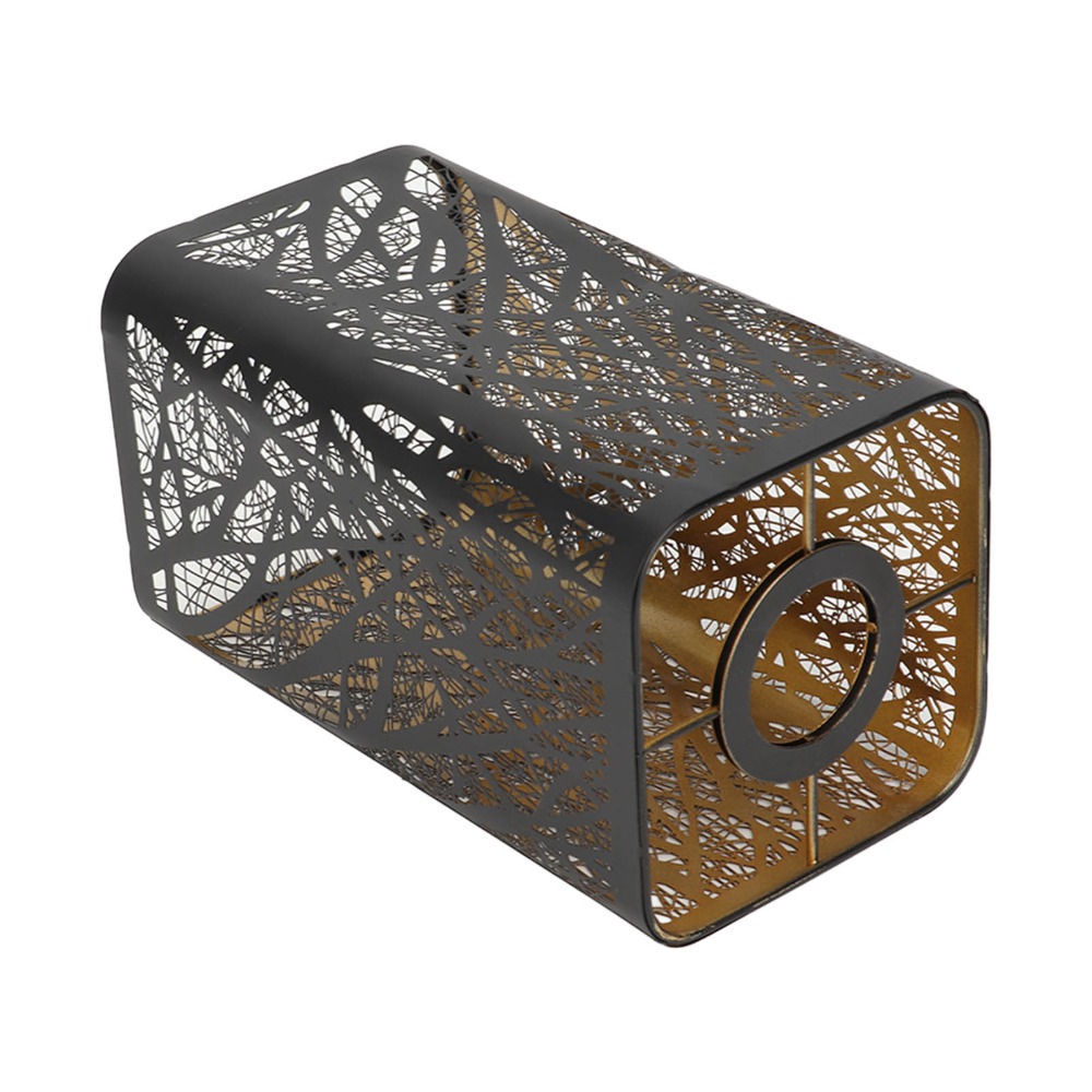Geometric Lamp Shade - โคมไฟเหล็กสมัยใหม่ ลายเรขาคณิต ความสูง 7.87 นิ้ว ฝาครอบโคมไฟ
