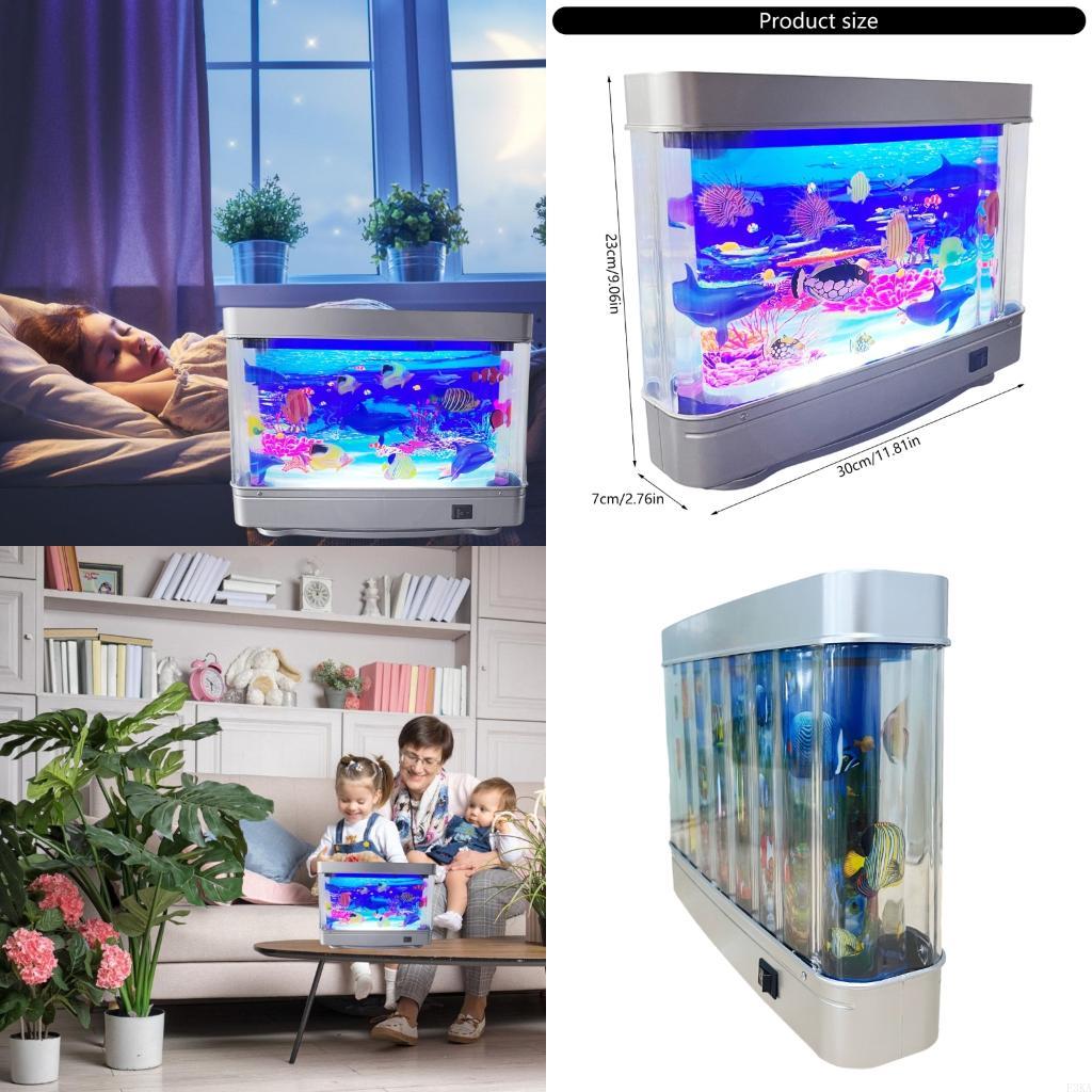 Lighting Decor For Diwali - ปลอดภัย LED Fishtank Night Light โคมไฟกลางคืน