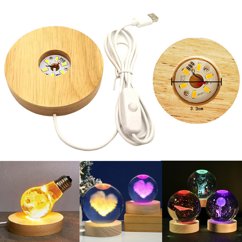 เรซิ่นศิลปะจอแสดงผลรอบไม้ที่มี - Lighting Decoration Stand บทวิจารณ์และราคา