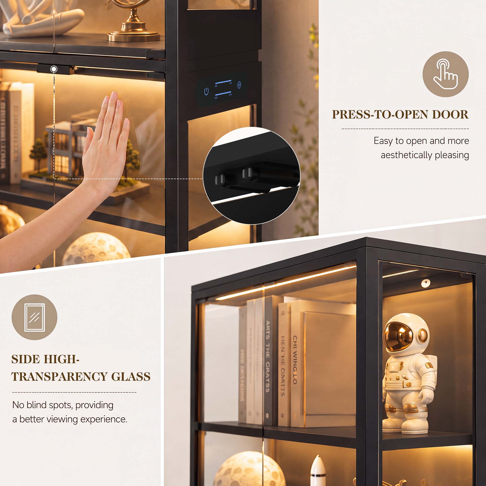 ตู้โชว์ 5 ชั้น TCGBKAF พร้อมปร - Led Lighting Decor บทวิจารณ์และราคา