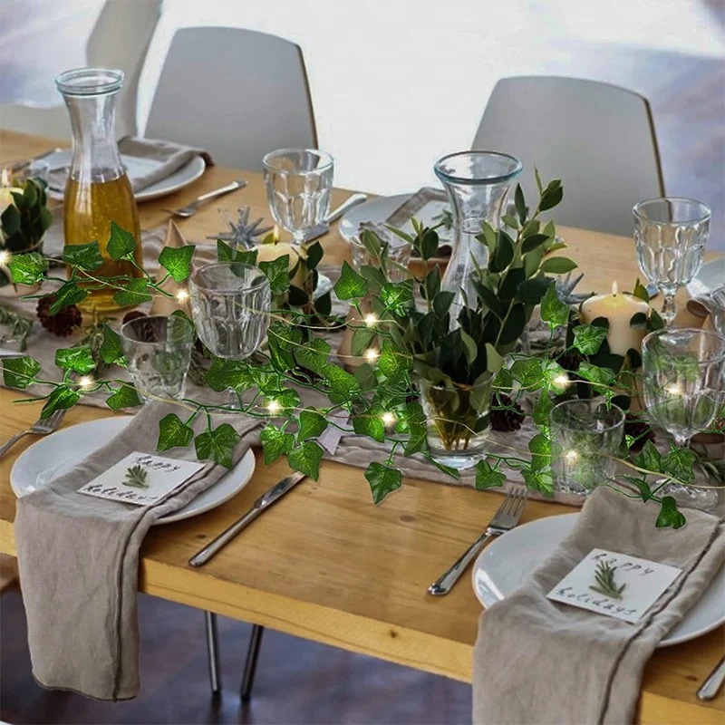 สีเขียว Ivy 210 ซม.ไฟ LED Stri - Lighting Decor For Diwali บทวิจารณ์และราคา
