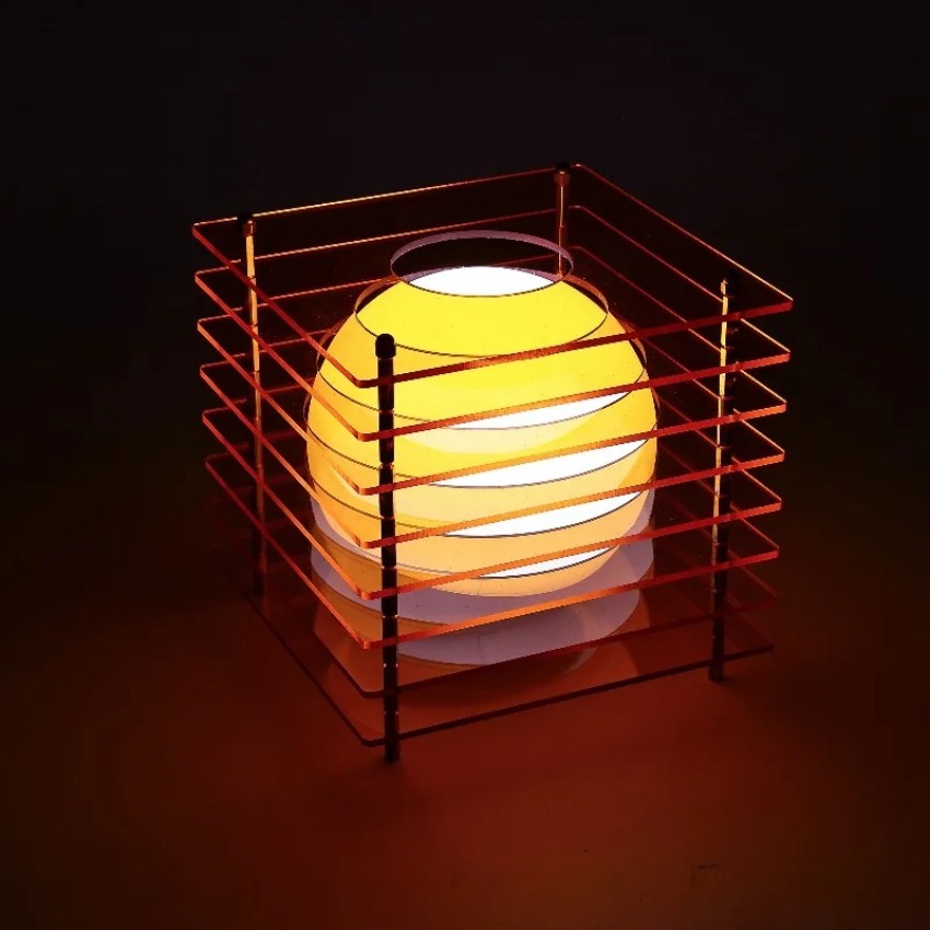 DIY อะคริลิคพันชั้นโคมไฟโคมไฟด - Lighting Decor For Diwali บทวิจารณ์และราคา