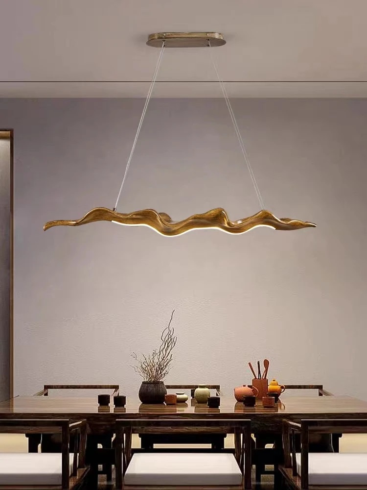 โคมไฟระย้าเรซิ่นใบไม้โคมไฟติดเ - Decor Lighting Fixtures บทวิจารณ์และราคา