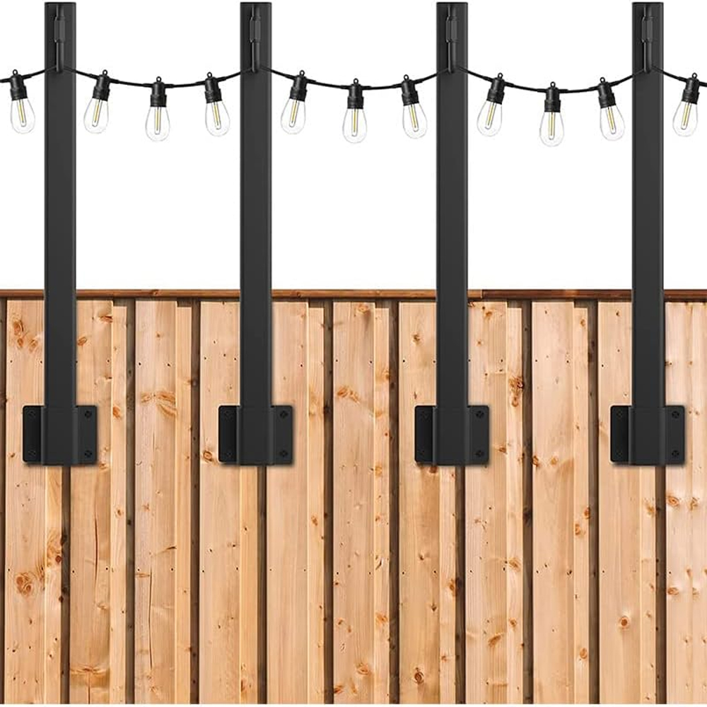 เสาไฟโลหะ 4 ชิ้น พร้อมคลิปหนีบ - Lighting Decoration Stand บทวิจารณ์และราคา