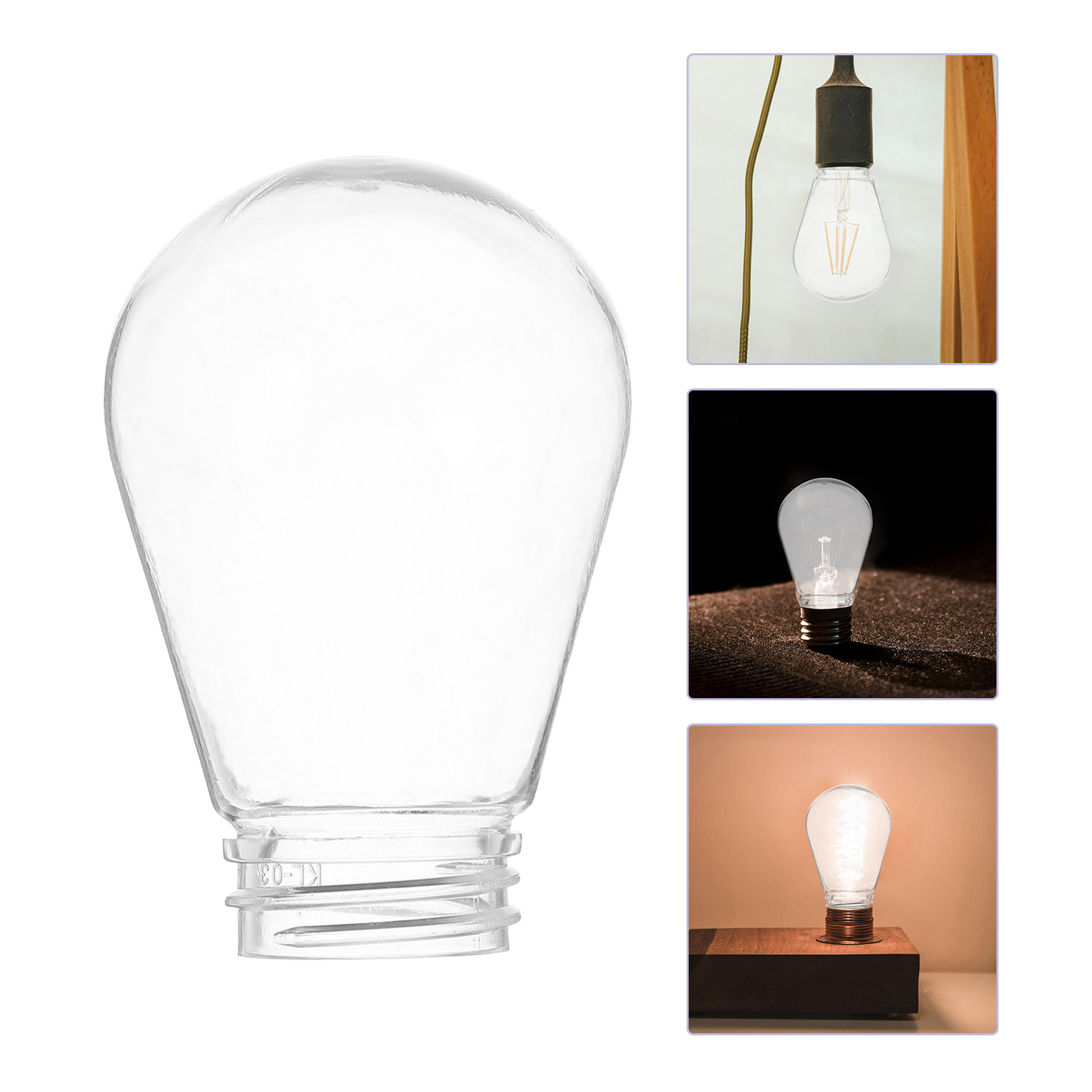 ฝาครอบหลอดไฟใส 30 ชิ้น ทำจากพล - Lighting Decoration Stand บทวิจารณ์และราคา