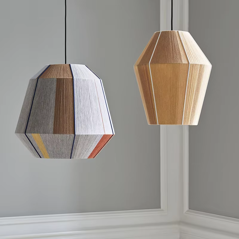 โคมไฟหวายทรงเรขาคณิตสไตล์โบโฮ  - Geometric Lamp Shade บทวิจารณ์และราคา