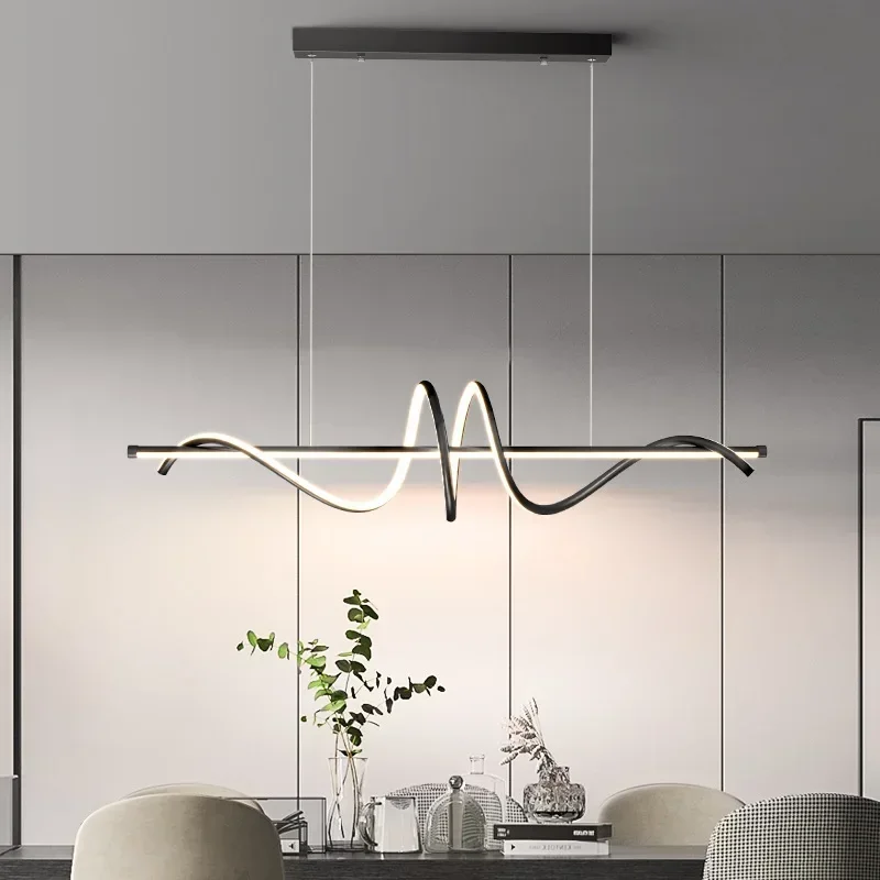 2023 ใหม่โค้งโต๊ะรับประทานอาหา - Decor Lighting Fixtures บทวิจารณ์และราคา