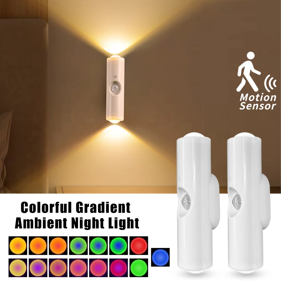 LED Motion Sensor Night Light  - Colour Changing Bulb บทวิจารณ์และราคา