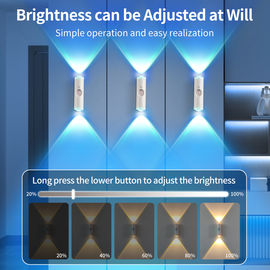 LED Motion Sensor Night Light  - Colour Changing Bulb บทวิจารณ์และราคา