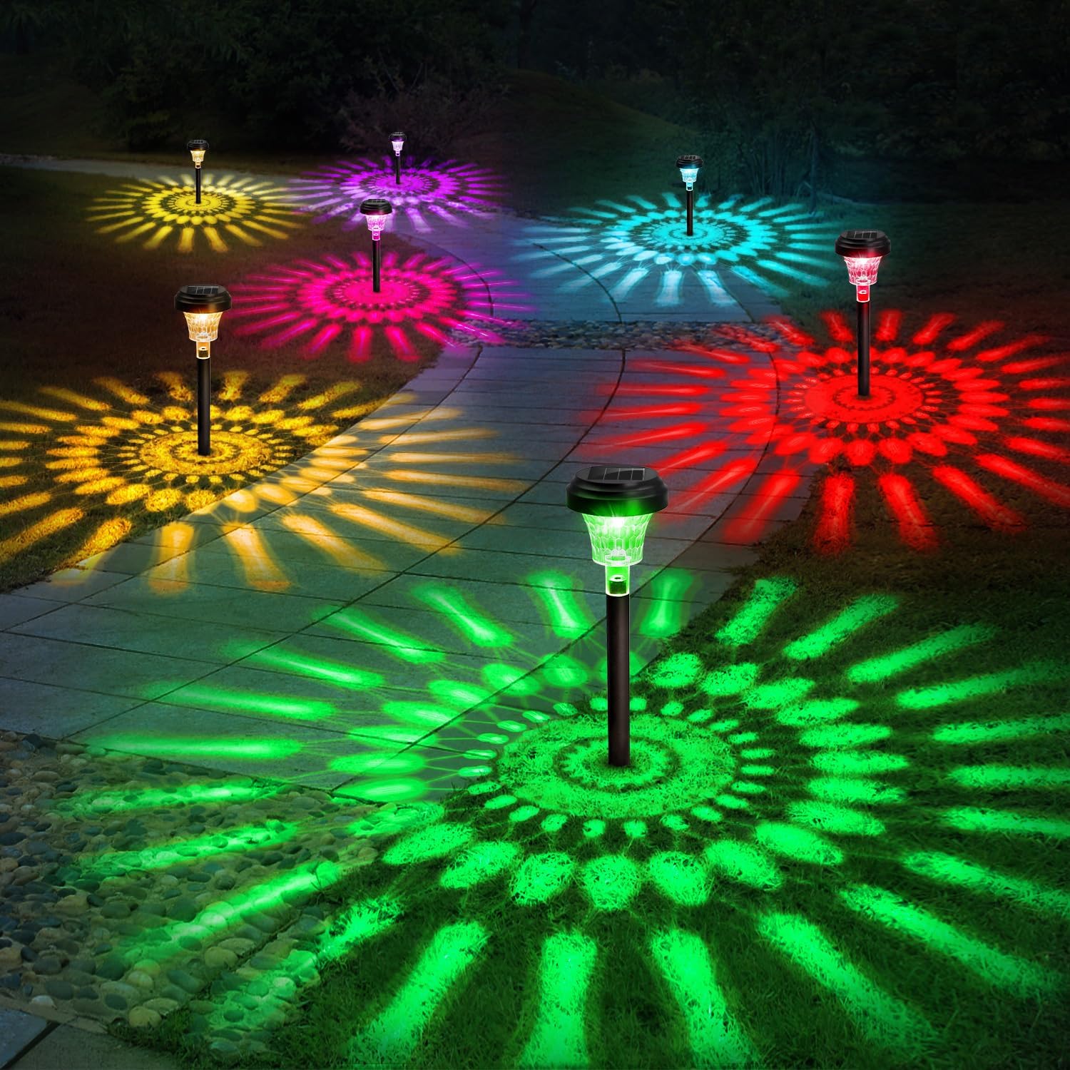 ไฟทางเดินพลังงานแสงอาทิตย์โคมไ - Colour Changing Bulb บทวิจารณ์และราคา