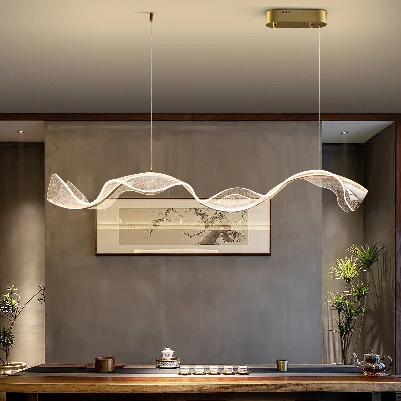 Nordic Designer Wave ไฟ LED จี - Decor Lighting Fixtures บทวิจารณ์และราคา